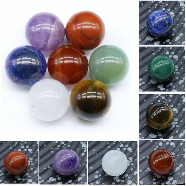 Feng-shui-seven-7-chakras-gemstones-spheres