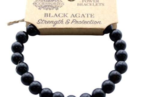 bracelet-black-agate-gemstones