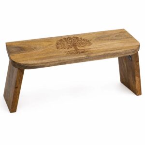portable-Meditation-bench-Tree-of-Life-mango-wood-48cm