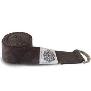 Heavy-Duty-Cotton-yoga-strap-green-tree-xl-grey
