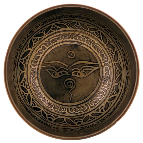 Singing-Bowl-om-carved-niyamas-yoga-500gr