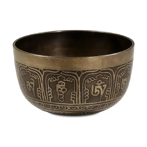 Singing-Bowl-om-carved-niyamas-yoga-500grams