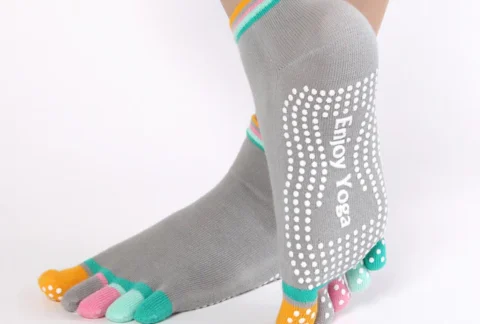 Yoga-PILATES-Socks-grey