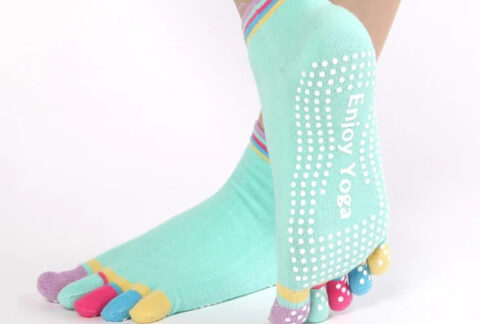 Yoga-PILATES-Socks-mint-green