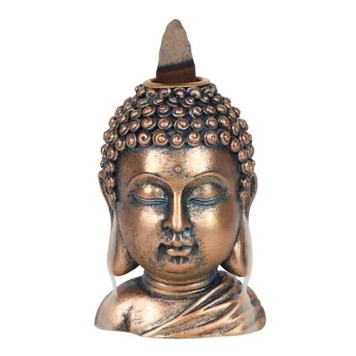 Bronze-Buddha-Head-Backflow-Incense-Burner