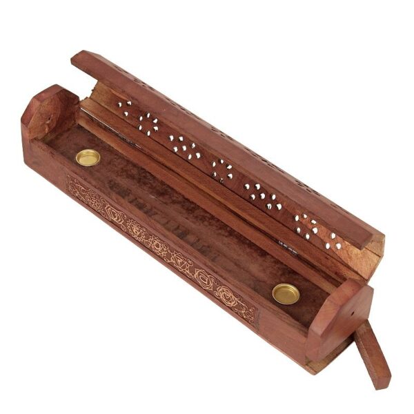 Incense-burner-and-box-7chakras-wooden