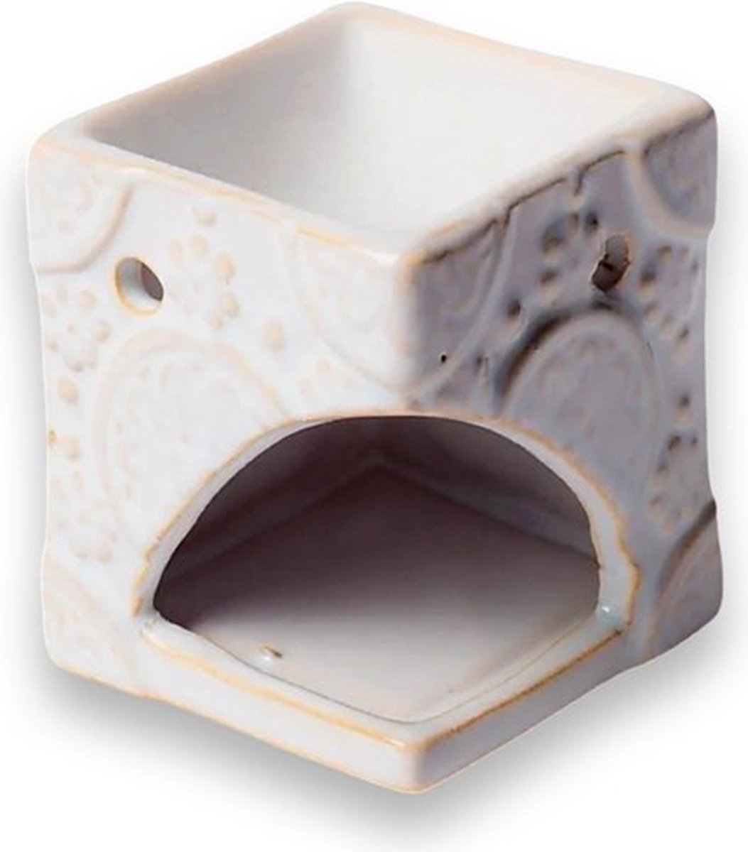 Incense-oil-burner-white-flowers