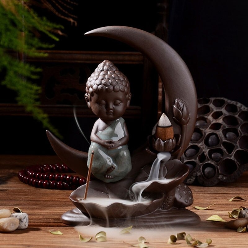 Backflow-incense-burner-Buddha-on-Moon