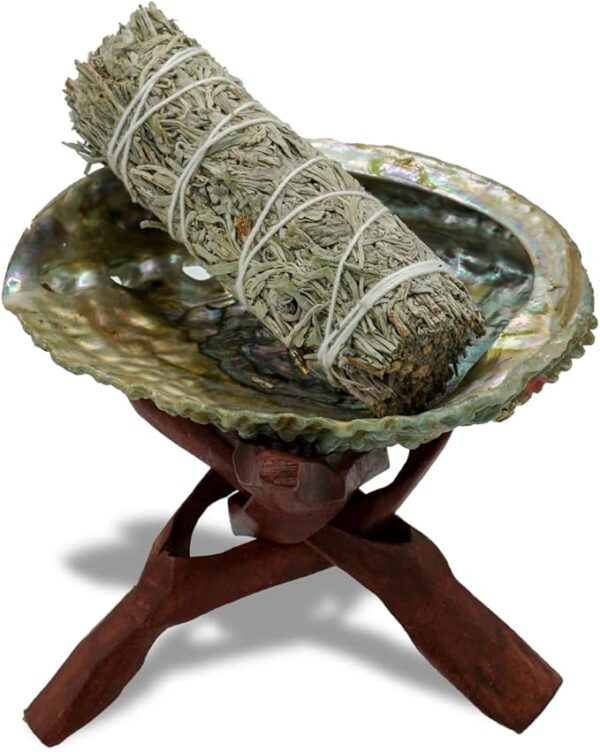 Healing-Blue-Sage-Smudge-Stick-10-cm-with-Label