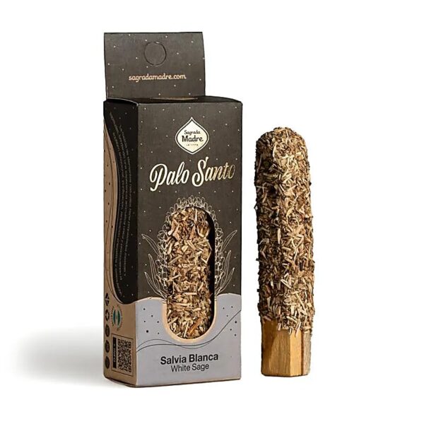 Sagrada-Madre-Palo-Santo-stick-with-White-Sage