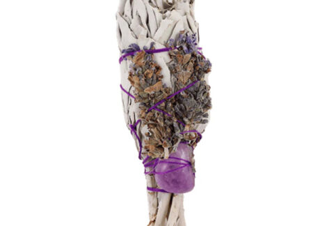 Spiritual-Healing-Sage-Torch-with-Amethyst-10cm