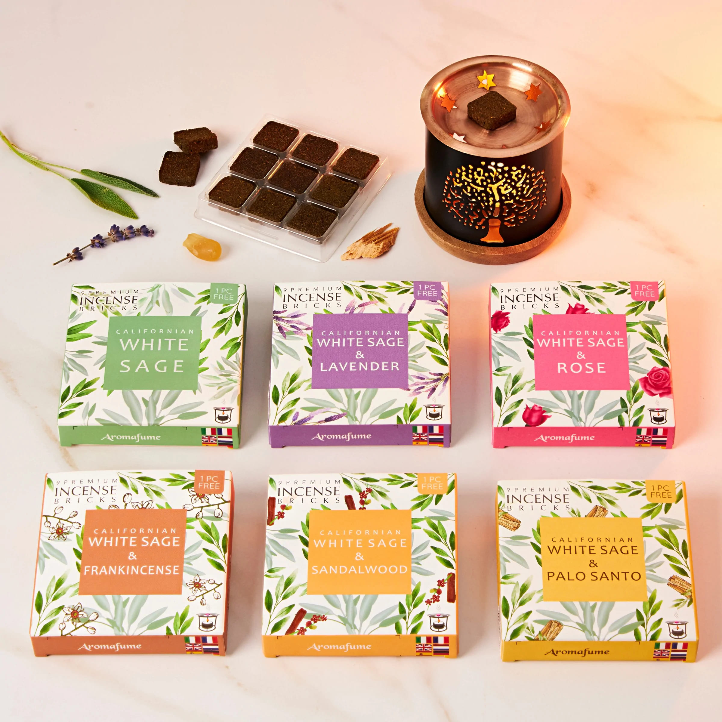 White-Sage-Incense-Bricks-Set