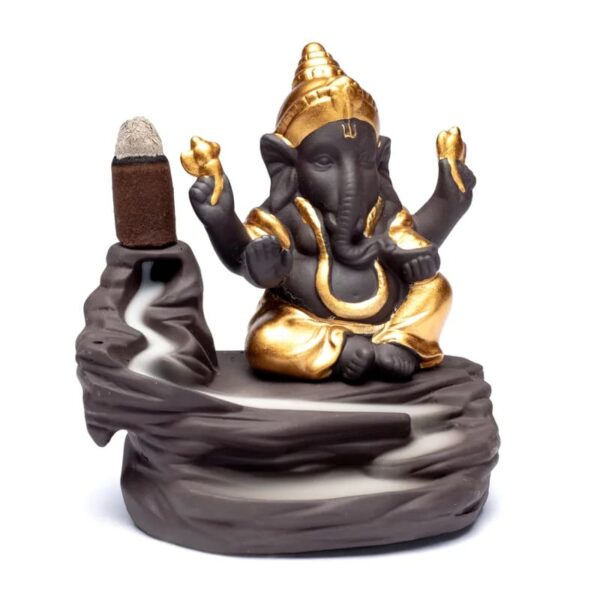 Backflow-incense-burner-Ganesh