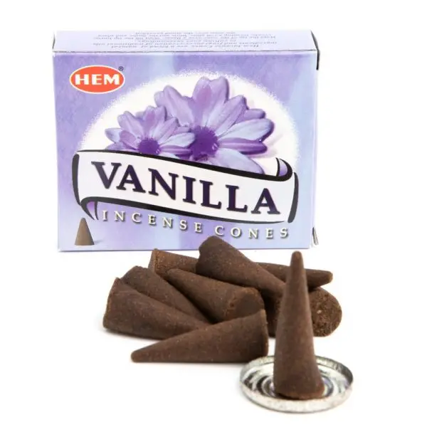 Hem_Vanilla_incense_Cones-10pcs