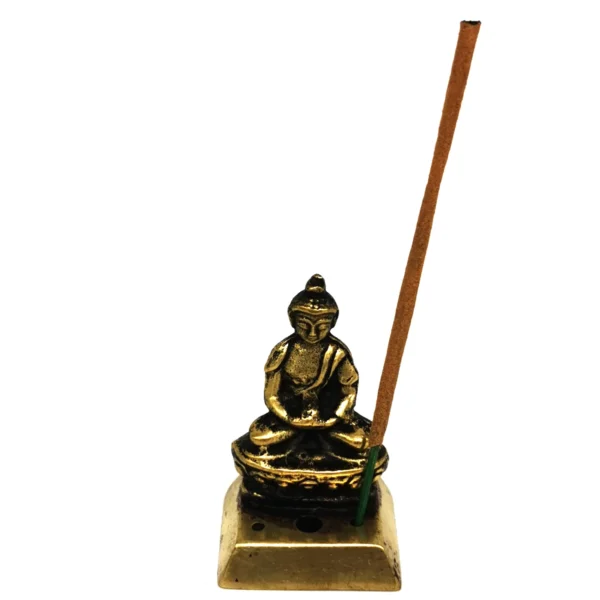 Incense-burner-Buddha-brass-yoga