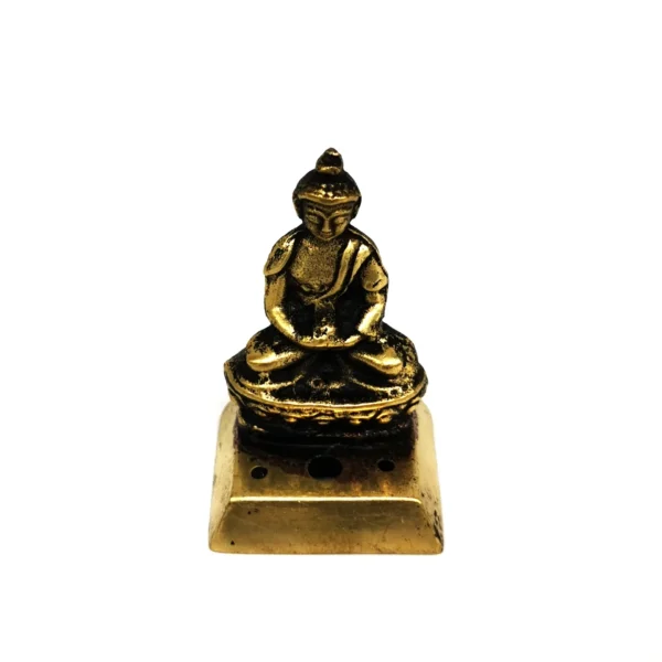 Incense-burner-Buddha-brass-yoga