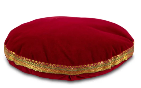 Singing Bowl Velvet Cushion