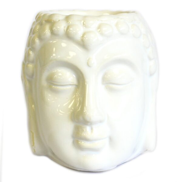 Buddha-Oil-Burner-White-ceramic-niyamas-yoga