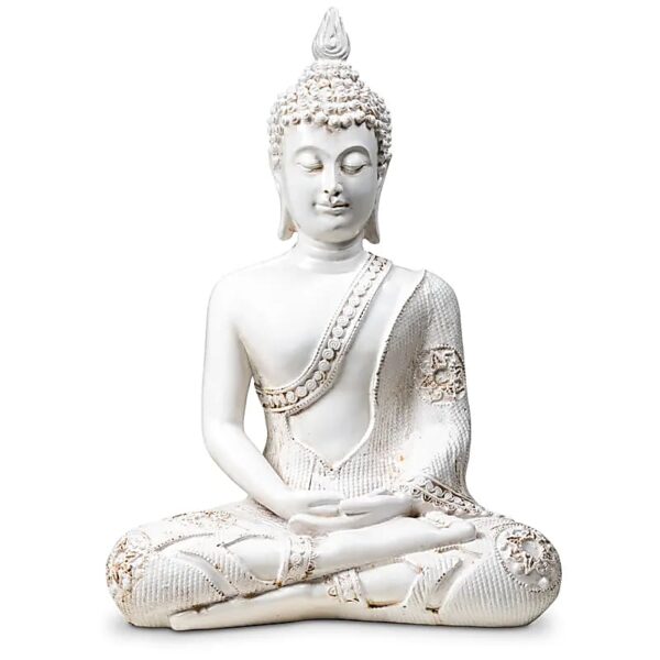 Meditation-Buddha-statue-white-20cm