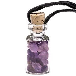 Glass-gift-bottle-on-cord-with-amethyst
