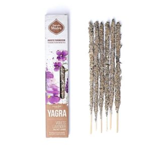 Sagrada Madre Yagra incense Violets & Lavender