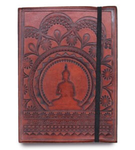 Notebook-with-strap-buddha-Tibetan-Mandala