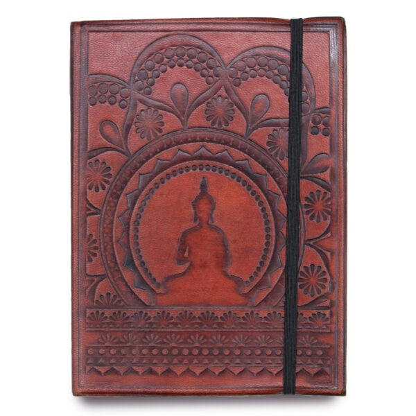 Notebook-with-strap-buddha-Tibetan-Mandala