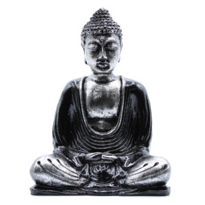 Black-Grey-Buddha-HANDPAINTED