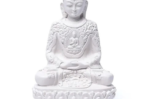 Buddha-statue-white-with-vase