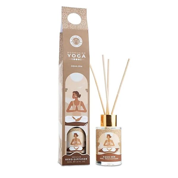 Moonshine Yoga reed diffuser aqua zen