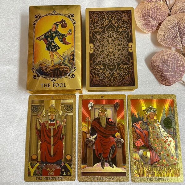 Golden-Tarot_Card-Set