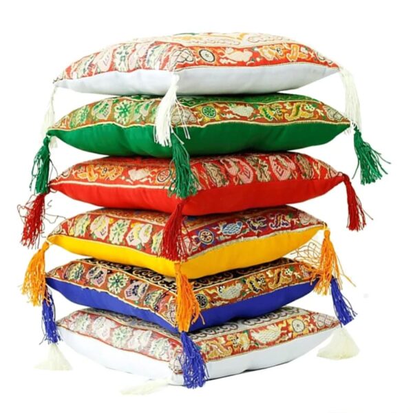 Singing Bowl cushion de luxe double dorje