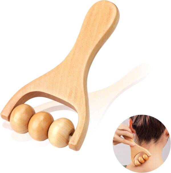 Wooden-Massage-Roller-Cellulite-Massager-Therapy-Tool