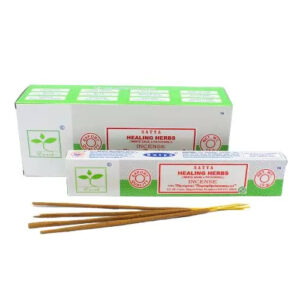 Earth Satya Incense Sticks Healing Herbs με Φασκόμηλο & Πατσουλί