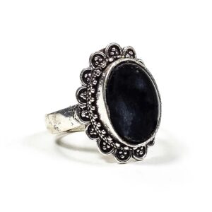 Ring-with-black-tourmaline-stone