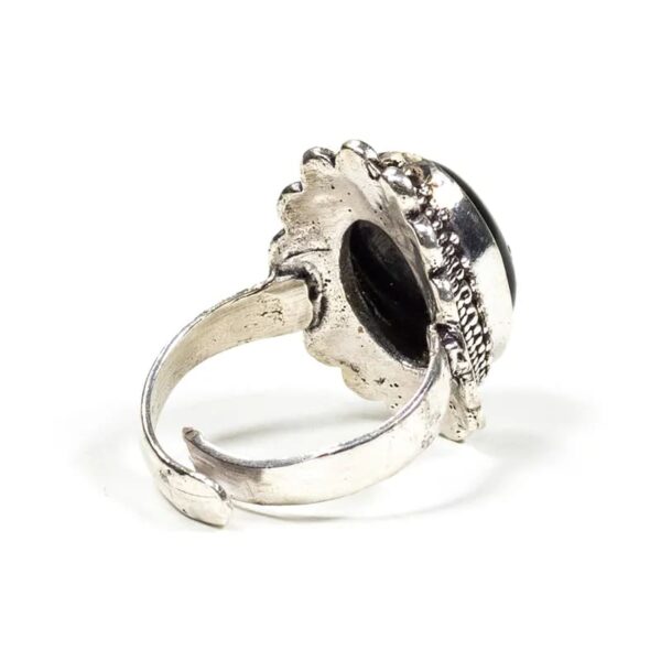 Ring-with-black-tourmaline-stone