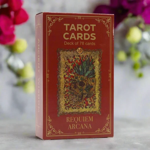 Tarot Cards with Guide Book - Requiem Arcana-78-pcs