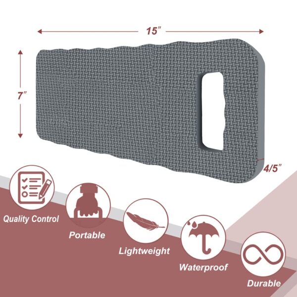 Yoga-Knee-Pad-grey-color-portable