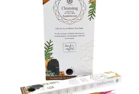 Green Tree Gemstone Incense Cleansing - Black Tourmaline