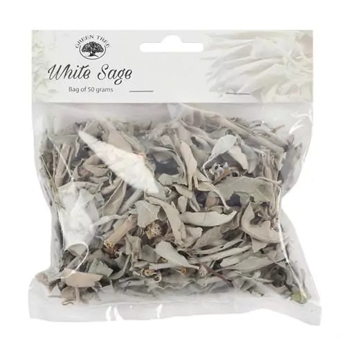 Green Tree White Sage Leaves 50 grams