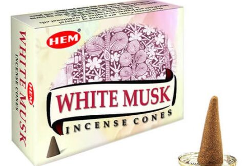 Αρωματικοί Κώνοι White Musk Hem Cones 10τμχ
