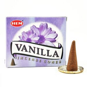 Αρωματικοί-Κώνοι-Βανίλια-Hem-Vanilla-Cones-10τμχ
