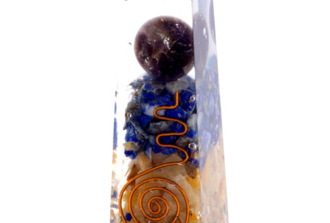 Orgonite-Obelisk-Power-Point-Copper-Lapis-and-Yellow-Aventurine-90x25mm