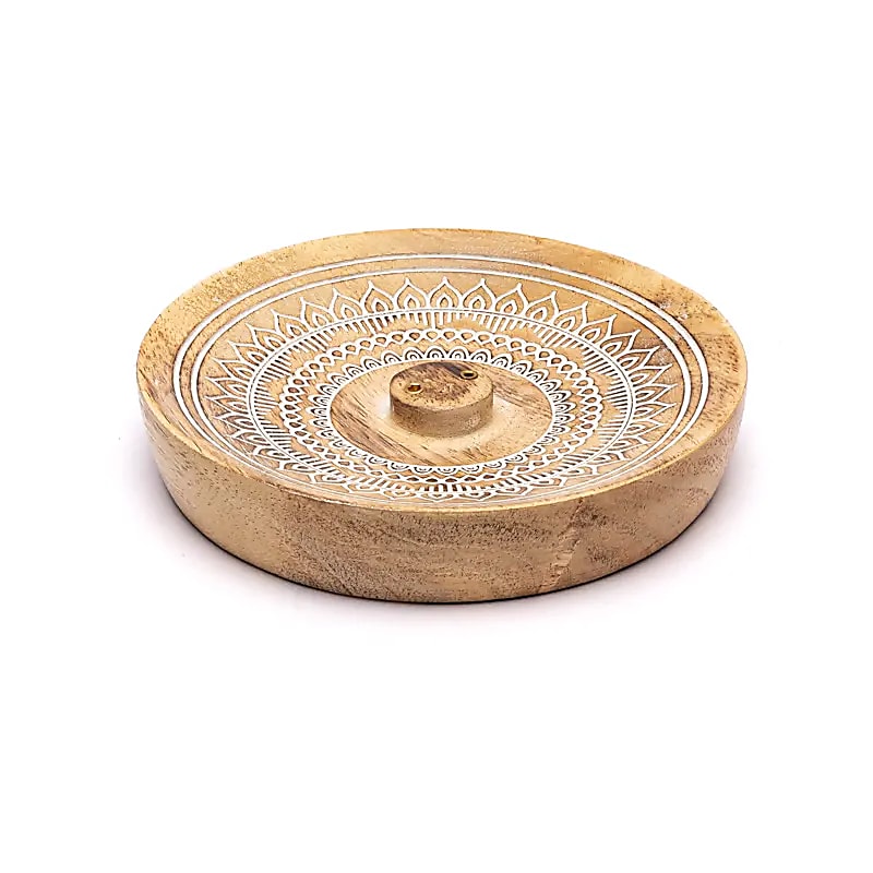 Incense-burner-mandala-print-mango-wood