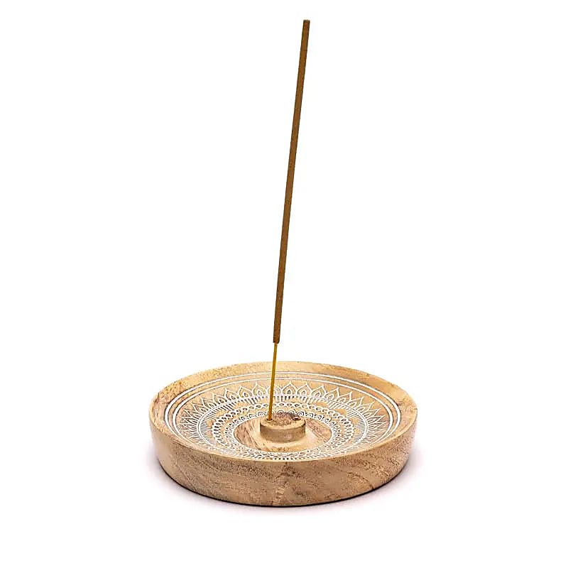 Incense-burner-mandala-print-mango-wood
