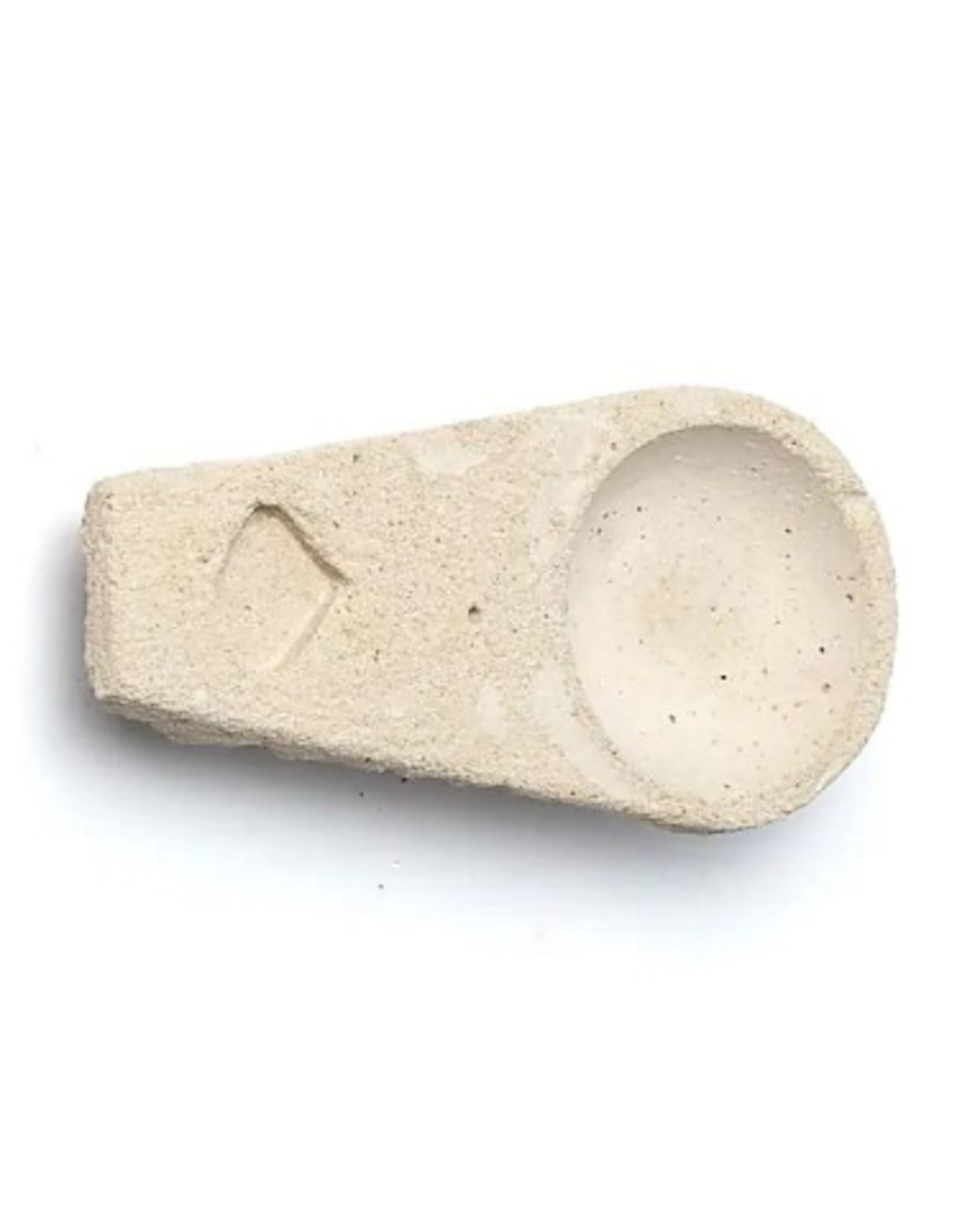 Sagrada-Madre-cement-incense-burner-pastel-cream