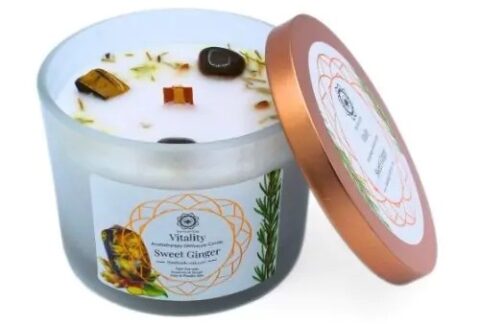 green_tree_gemstone_candle_vitality_sweet_ginger_256g