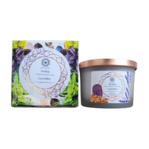 Green-Tree-Gemstone-Candle-Healing-Lavender-256g