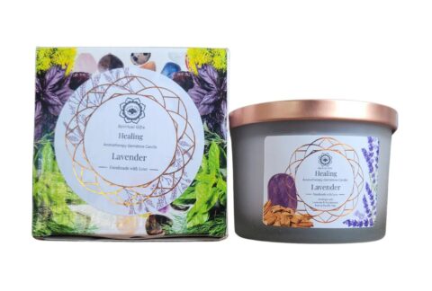 Green-Tree-Gemstone-Candle-Healing-Lavender-256g