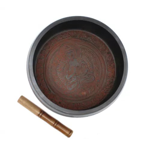 Singing-Bowl-aluminium-24.cm-brown-for-meditation